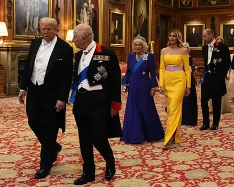 Royals Deploy Red Carpet During Protests; Jimmy Kimmel Pulled From Air Due To Kirk Comments